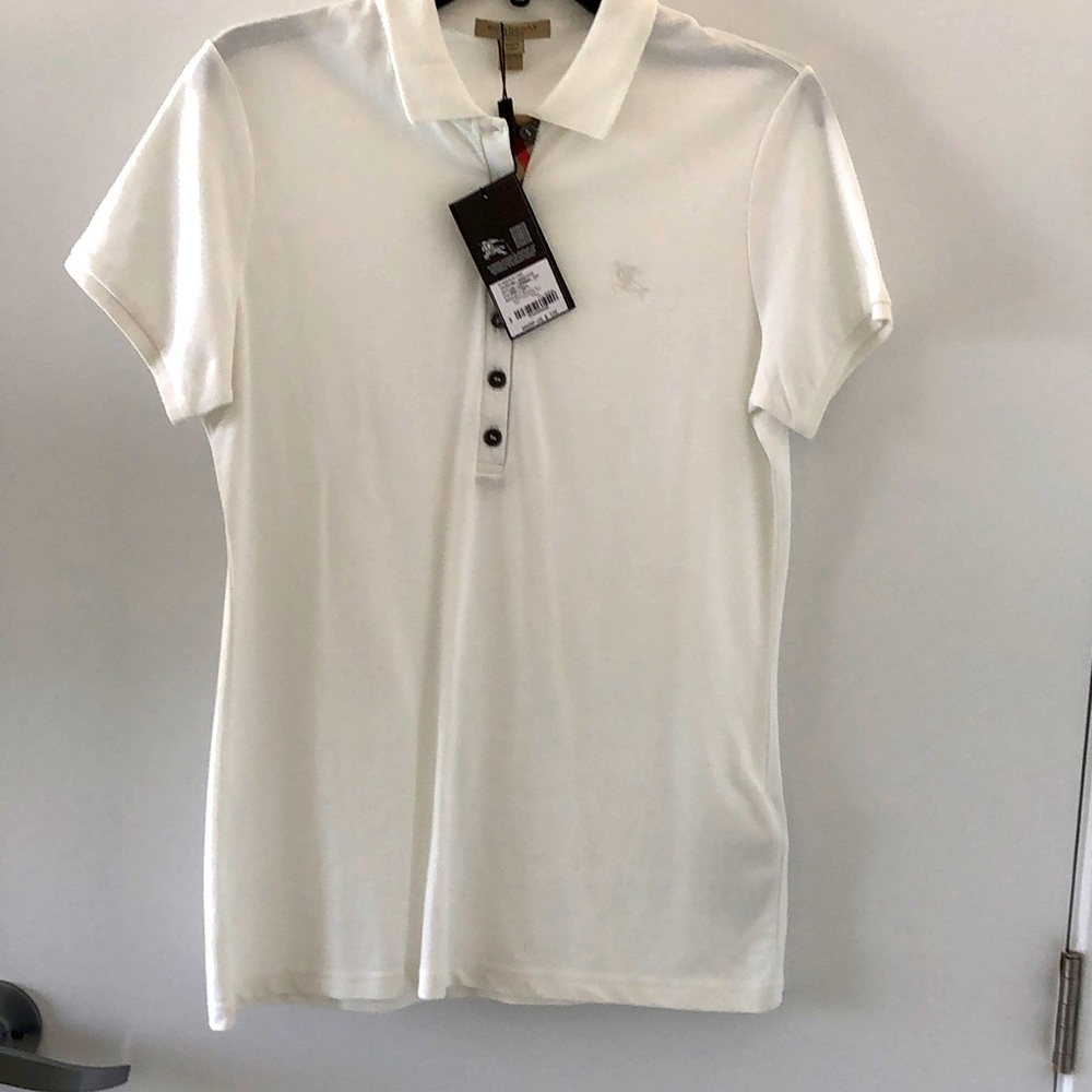 Burberry Classic Women’s White Polo Shirt